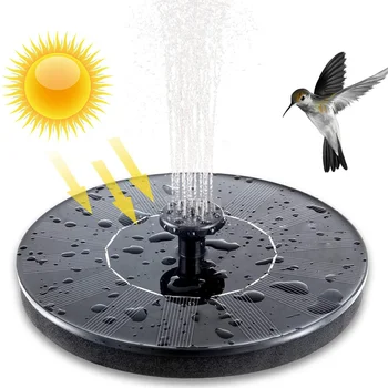 Солнечный фонтан, Водопад, Уличная ванна для птиц, Садовая беседка, Пергола, плавающие огни для бассейна, энергия освещения