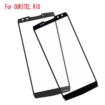Новый объектив с передним стеклянным экраном OUKITEL K10 100% Оригинальный Внешний объектив с передним сенсорным экраном для телефона OUKITEL K10