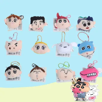 Kawaii Crayon Shinchan Креативная детская кукла, игрушка, сумка, подвеска, аксессуары для одежды, оптовый подарок на день рождения для детей