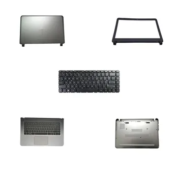 Клавиатура ноутбука Верхний Регистр Верхняя Задняя крышка ЖК-дисплея Нижняя Крышка Корпуса Для HP 14-DF 14-df0000 14-df0013cl Черный США