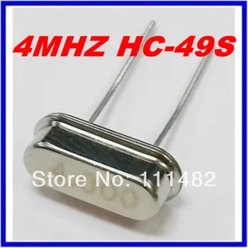 100 шт./лот X новый 4 МГц кристалл HC49S HC49/US 2PIN