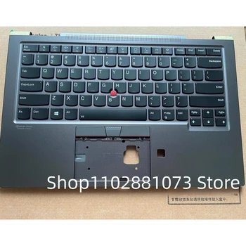 Новая Оригинальная клавиатура с Подставкой для Рук Чехол для Ноутбука Lenovo ThinkPad X1 Yoga 5-го поколения 5M10Z37082 5M10Z37083 Серый
