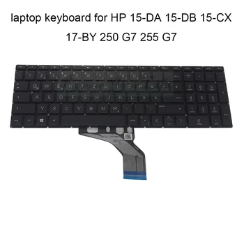 SV GR Клавиатура с подсветкой для HP pavilion 15-DA 17-BY 250 255 G7 TPN-C135 TPN-C136 клавиатура для ноутбука Хорватский немецкий QWERTY HPM17K5