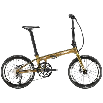 20-Дюймовый Складной Велосипед Из углеродного волокна Bicicleta с 9-скоростным дисковым тормозом, Портативный Городской мини-велосипед для взрослых