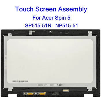 15,6-дюймовый Ноутбук с Сенсорным ЖК-экраном, Дигитайзер В Сборе Для Acer Spin 5 SP515-51N NP515-51, Замена IPS-дисплея FHD 1920x1080
