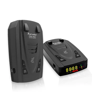 Автосигнализация Радар Детектор Фирменный автомобильный GPS Скорость автомобиля Ограничена С голосом России Karadar Pro 960