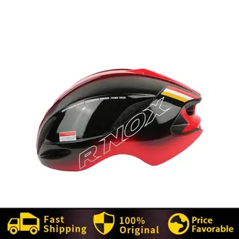 RNOX Сверхлегкий Велосипедный шлем, Горный Шоссейный Велосипед, Спортивная безопасность, Вентилируемый Противоударный Мотоциклетный шлем для катания на коньках