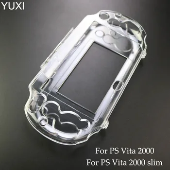 YUXI 5pcs Прозрачный Жесткий чехол Защитная крышка Shell Skin для Ps vita PS Vita PSV 2000 Кристалл Всего Тела