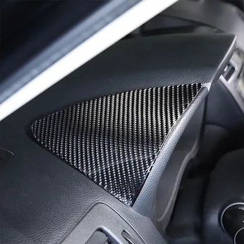 Для Subaru Forester 2013-18, мягкая автомобильная панель центрального управления из углеродного волокна, наклейки с обеих сторон, накладка на панель, автомобильные аксессуары