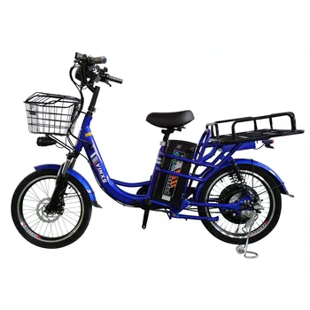 20-дюймовый электрический велосипед для взрослых, Износостойкая пневматическая шина, Дальнобойные передние и задние двойные дисковые тормоза
