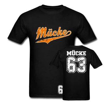 Футболка Mucke 63 Film Fun Kult Мужская с двух сторон повседневная подарочная футболка из 100% хлопка, размер США