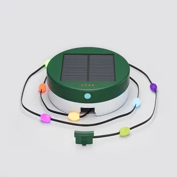 Лампа для хранения солнечной энергии, гирлянды для кемпинга, уличные водонепроницаемые многофункциональные аварийные USB-светодиодные зарядные устройства, атмосфера палатки портативная