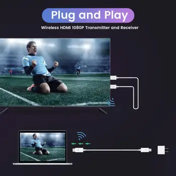 Подключи и играй Устройство с одинаковым экраном Четкое изображение Беспроводной Видеопередатчик Высококачественный чип