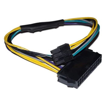 24-контактный-8-контактный кабель питания (10,6 дюйма, 18AWG), Шнур основного адаптера питания блока питания ATX для Dell Optiplex 3020 3046 5040