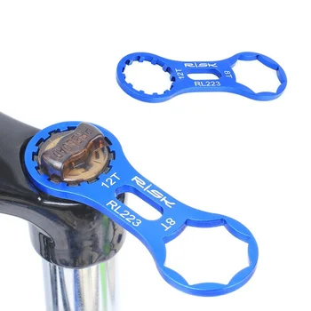 Алюминиевый Инструмент для Ремонта передней вилки Велосипеда SR Suntour XCR/XCT/XCM/RST MTB Велосипед Передняя Вилка Гаечный Ключ Инструменты Для Разборки