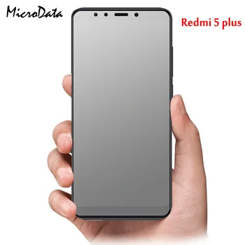 Микроданные Матовое стекло Для Xiaomi Redmi 5 5Plus 5A Закаленное Стекло Без Отпечатков Пальцев 9H Защита экрана Для Redmi 5 Plus Матовое