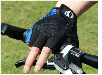 1 Пара Велосипедных Перчаток На половину пальца, Противоскользящие, защищающие от пота Велосипедные Перчатки Для Левой и Правой Руки, Противоударные MTB Дорожные Велосипедные Спортивные Перчатки