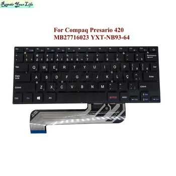 Новая Клавиатура для ноутбука BR-PT Бразилия Для Compaq Presario 420 CQ25 Клавиатуры для ноутбуков Бразильский, Португальский MB27716023 YXT-NB93-64