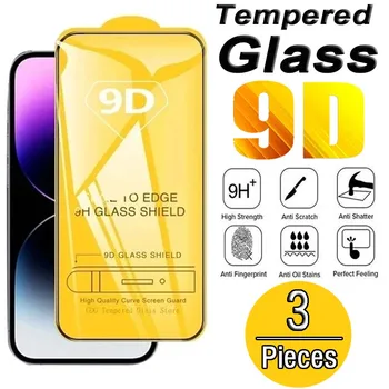3шт Закаленное Стекло Для iPhone 14 13 12 8 7 6S Plus SE2020 11 Защитная Пленка Для экрана Для iPhone 11 12 13 Pro Max Mini XR XS Max Glass