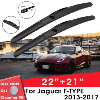Щетка Стеклоочистителя Автомобиля Переднее Стекло Резиновый Стеклоочиститель Для Jaguar F-TYPE 2013-2017 22 