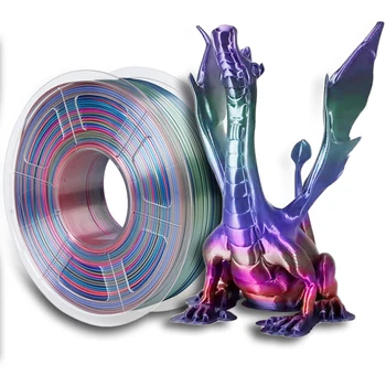 1.75mm3d pla 3D принтер Нити Накаливания Шелковый Радужный Сублимационный Конфетный Макарон Вселенная Красочный Печатный Материал для imprimante 3d