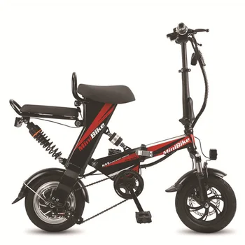 Электровелосипед с 12-дюймовой шиной, Мини-складной электровелосипед с литиевой батареей 48 В Вместо привода маленького электровелосипеда