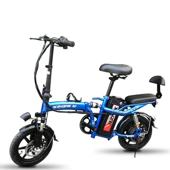 Универсальный Электрический Велосипед Класса Люкс с Аккумуляторной Батареей, Литиевый Автомобиль, Комфортное вождение для взрослых