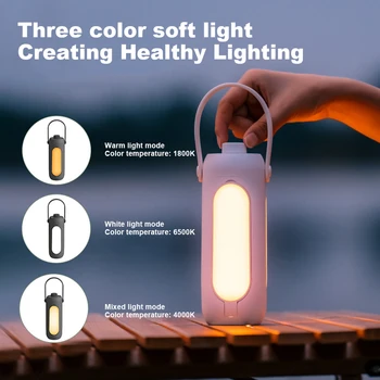 Стильные Складные фонари с большой батареей, Универсальная осветительная лампа для рыбалки, кемпинга