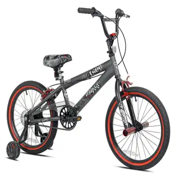18 дюймов Велосипед Abyss Boy's Freestyle BMX, темно-серый