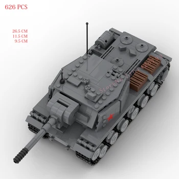 горячие военные WW2 Советской Красной Армии ISU-152 самоходные штурмовые танки военное оружие транспортные средства Строительные блоки модели кирпичей игрушки подарок