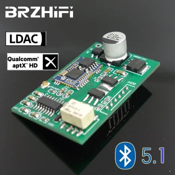 BREEZE Bluetooth 5.1 Декодер Аудио Плата Стерео DIY QCC5125 Модуль Декодирования Аналоговый Вход Аппаратное Декодирование APTX HD LDAC