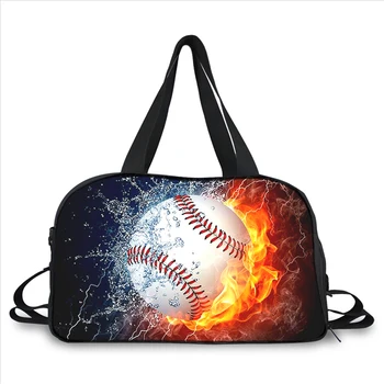 бейсбольное движение, 3D печать, модный тренд, портативная многофункциональная сумка-мессенджер большой емкости, дорожная сумка