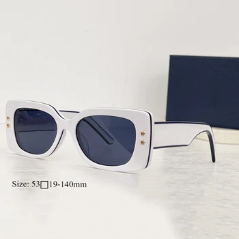 Классические квадратные ацетатные солнцезащитные очки с защитой от ультрафиолета, Модные женские очки Pacific s1u UV 400, Поляризованные очки для женщин