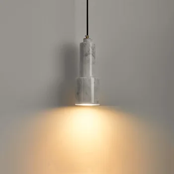 Роскошный подвесной светильник Nordic Light GU10 Мраморный подвесной светильник для гостиной, прикроватной тумбочки, спальни, лифчика, Лобби отеля, кафе, бара, магазина