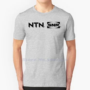Высококачественные Футболки с логотипом NTN SNR, модная футболка, новинка, футболка из 100% хлопка большого размера