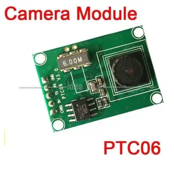 PTC06 Микро-последовательный модуль камеры JPEG CMOS 1/4 дюйма TTL/UART Интерфейс для AVR STM32 видеоуправляемое изображение TX и RX 3,3 В