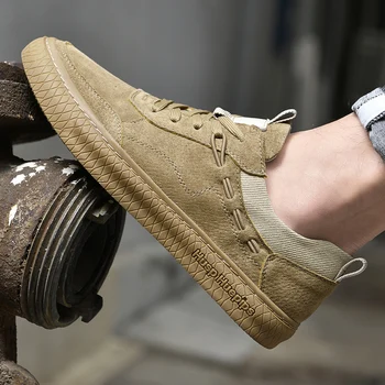2022 Новая повседневная брендовая обувь для мужчин, замшевая обувь в стиле ретро для мужчин, нескользящая обувь для прогулок для маленьких мальчиков, Мужские модные кроссовки Classic