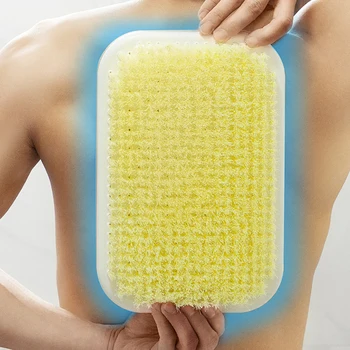 Артефакт для растирания спины Ленивые Люди Принимают ванну, чтобы вытереть спину о стену Отшелушивающая щетка для спины Инструмент для чистки ванной комнаты в домашних условиях
