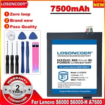 L12D2P31 L11C2P32 Аккумулятор для планшета Lenovo IdeaTad S6000 S6000-H A7600 A7600-HV A7600-F S6000L-F A10-80HC S600H S6000-F A7600-H