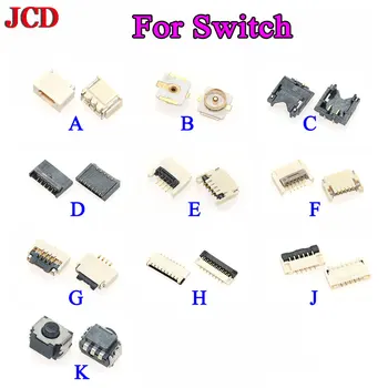 JCD 10 шт. для консоли Nintend NS Switch Материнская плата на сенсорный ЖК-экран Гибкий кабель Зажим для ленточного разъема Гнездо