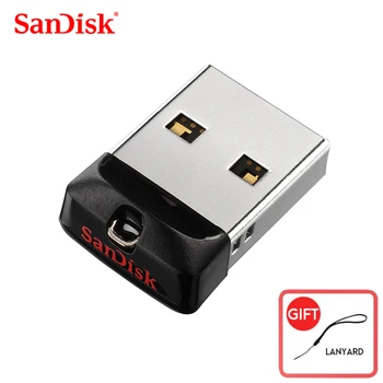 SanDisk 100% Оригинальный USB CZ33-2.0 Мини-флеш-накопители 64 ГБ 32 Г 16 Г CZ430-3.1 128 Г 256 Г 512 ГБ USB флэш-накопитель Stick U Диск для ПК автомобиля