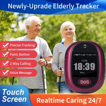 4G локатор для пожилых людей, отслеживание артефактов, защита от деменции, браслет-локатор, защита от потери, SOS-трекер для пожилых людей