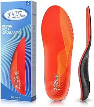 Стельки для поддержки свода стопы PCSsole для облегчения боли при подошвенном фасциите, удобные вкладыши для обуви для мужчин и женщин