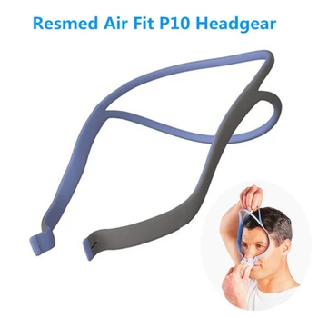 Регулировочные зажимы и повязка на голову Подходят для ResMed AirFit P10, носовой подушки, CPAP-маски, системы головных уборов, сменных аксессуаров