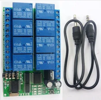 AD22A08 8-канальное реле декодирования звука DTMF модуль дистанционного управления контроллером умного дома