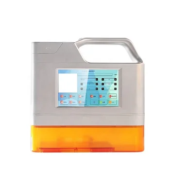 Портативная мини-лазерная печатная машина с истекшим сроком годности, логотип, штрих-код, QR-код, портативная пластиковая коробка, ПВХ-карта, металлический лазерный принтер