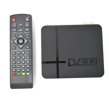 HD DVB-T2 Цифровой телевизионный наземный ресивер Телеприставка с мультимедийным проигрывателем H.264/MPEG-2/4, совместимая с DVB-T для телевидения высокой четкости