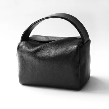 Высококачественная сумка-тоут из 100% воловьей кожи, офисная сумка для телефона, женская сумочка, мягкая кожаная сумка для переноски