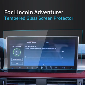 Автомобильные наклейки, протектор экрана для Lincoln Adventurer 2023 Navigator, Защитная пленка из закаленного стекла, Автомобильные Аксессуары, транспортные средства