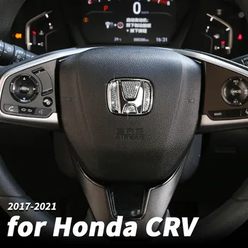 Автомобильная бриллиантовая наклейка на руль H mark, модифицирующие аксессуары для Honda CRV CR-V 2018 2019 2020